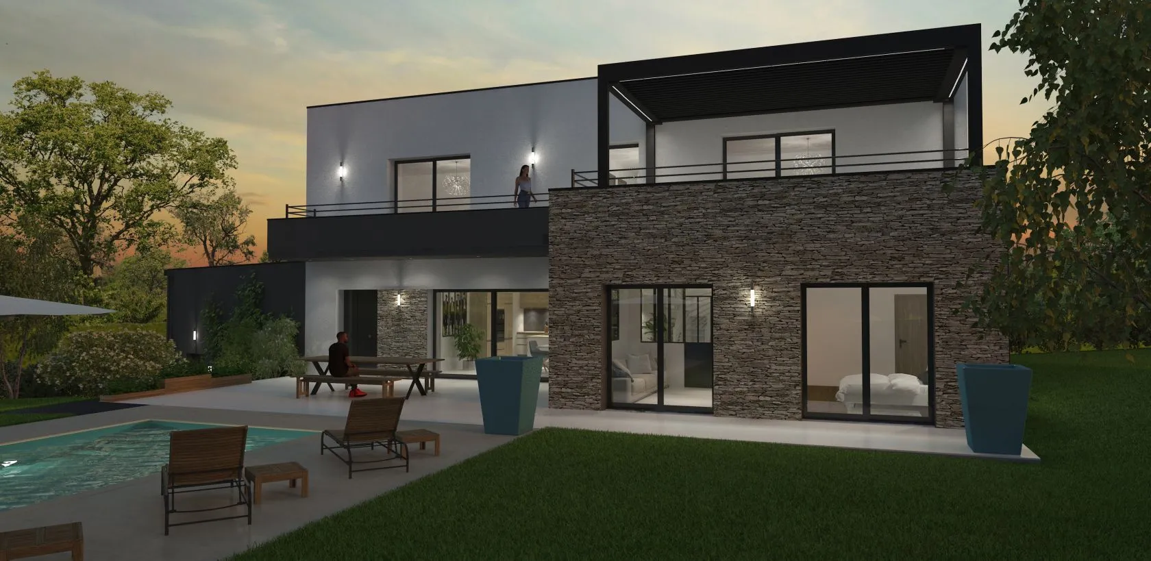 Maison neuve 149 m² à Monéteau (89470)