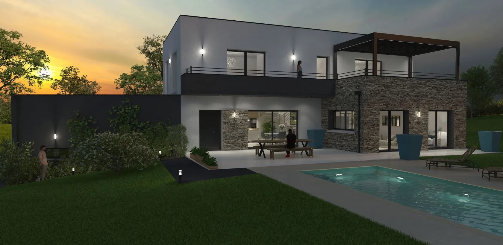 Maison neuve 149 m² à Monéteau (89470)