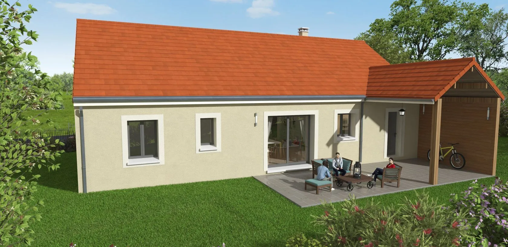 Maison neuve 90 m² à Chitry (89530)
