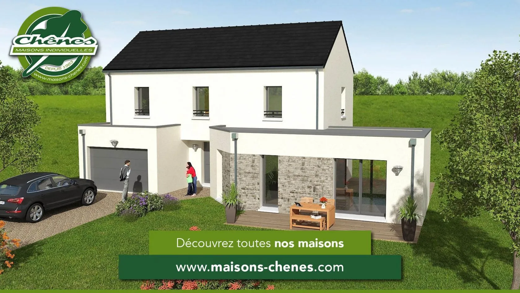 Maison neuve 107 m² à Corrombles (21460)