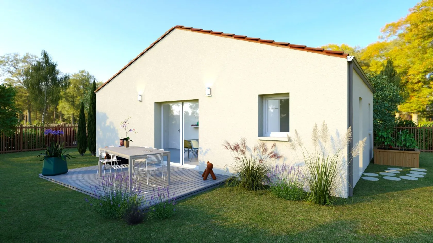 Maison neuve 56 m² à Saint-Florent-des-Bois (85310)