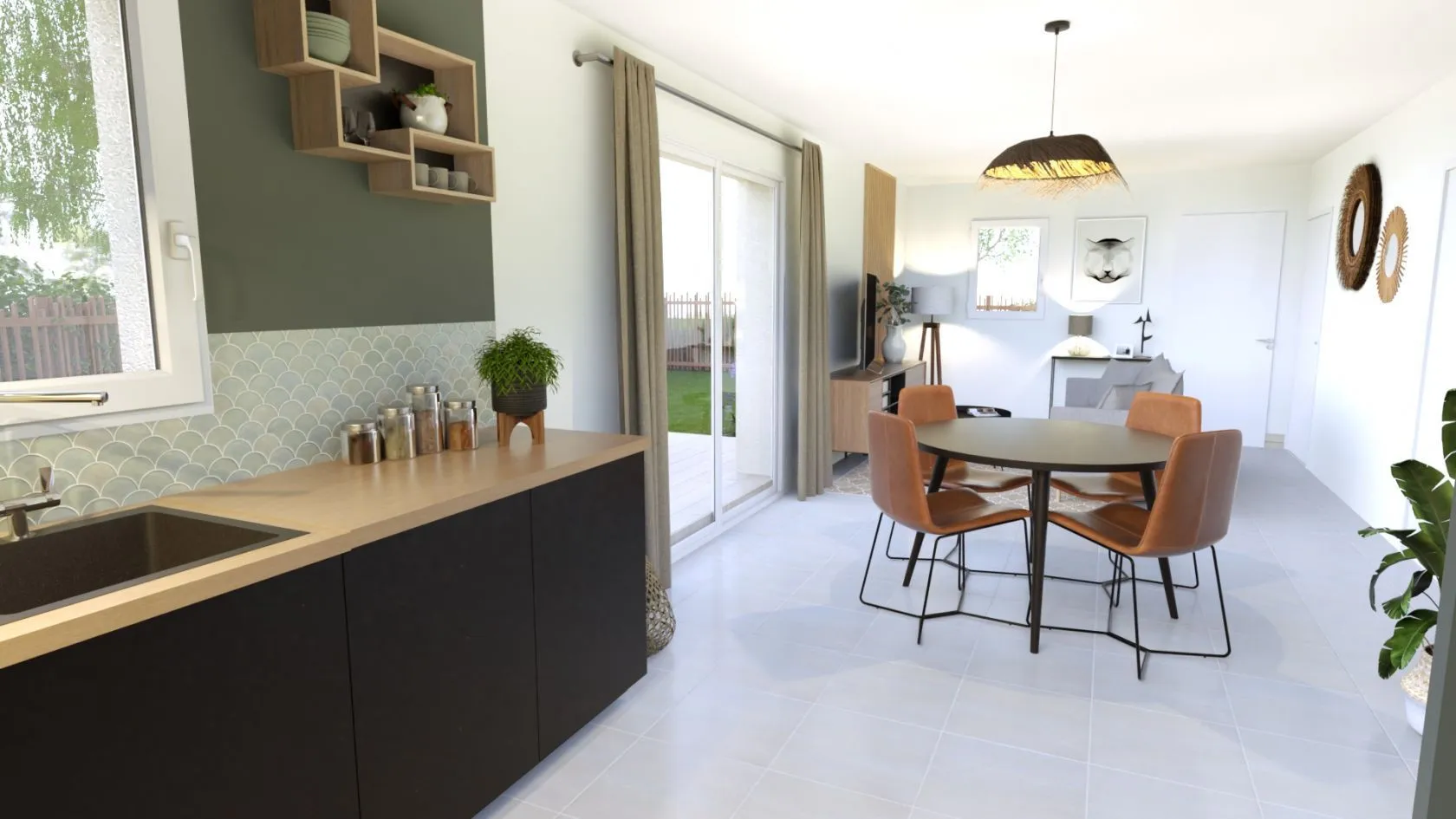 Maison neuve 56 m² à Saint-Florent-des-Bois (85310)