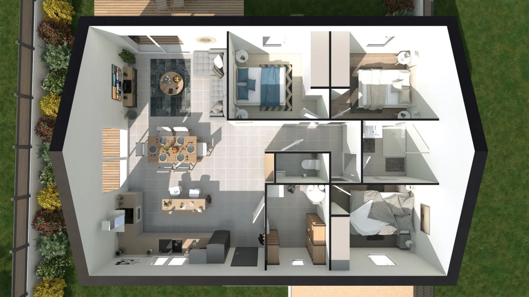 Maison neuve 82 m² à Bourgneuf-en-Retz (44580)