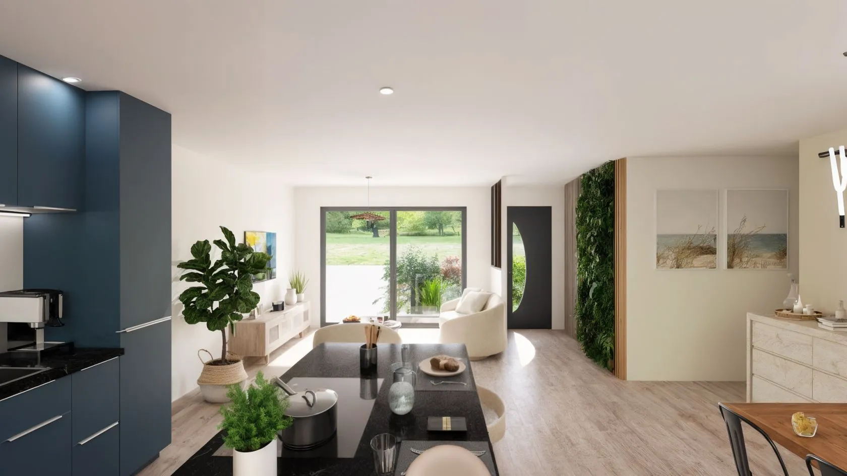 Maison neuve 100 m² à Corcoué-sur-Logne (44650)