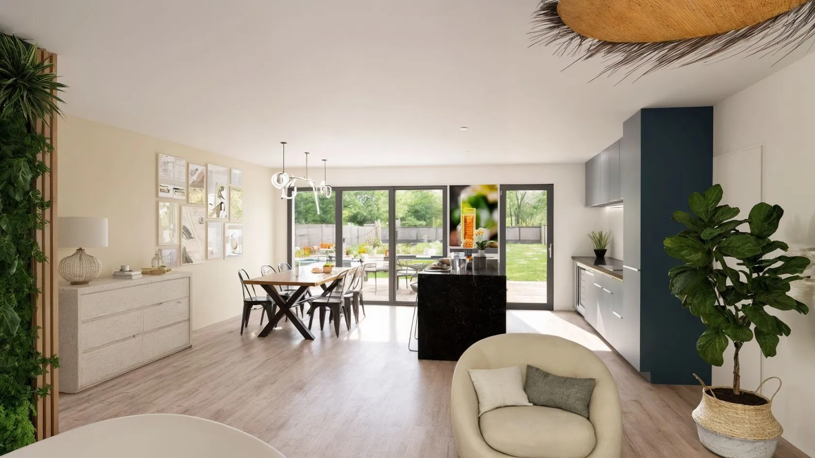 Maison neuve 100 m² à Corcoué-sur-Logne (44650)