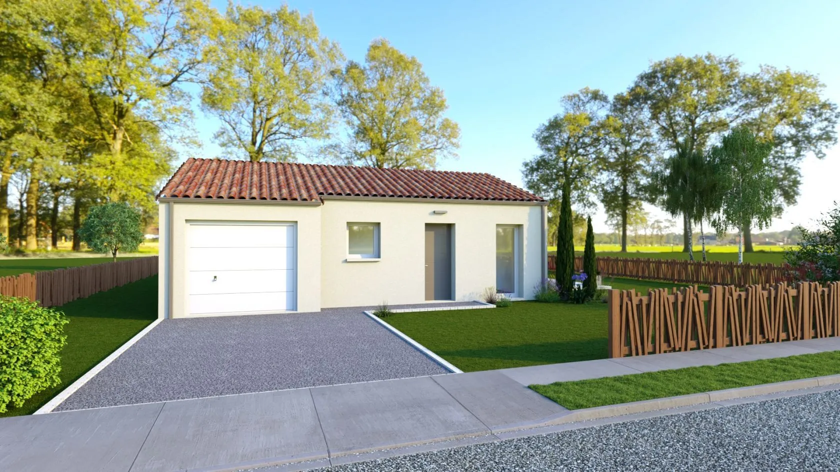 Maison neuve 105 m² à Grues (85580)