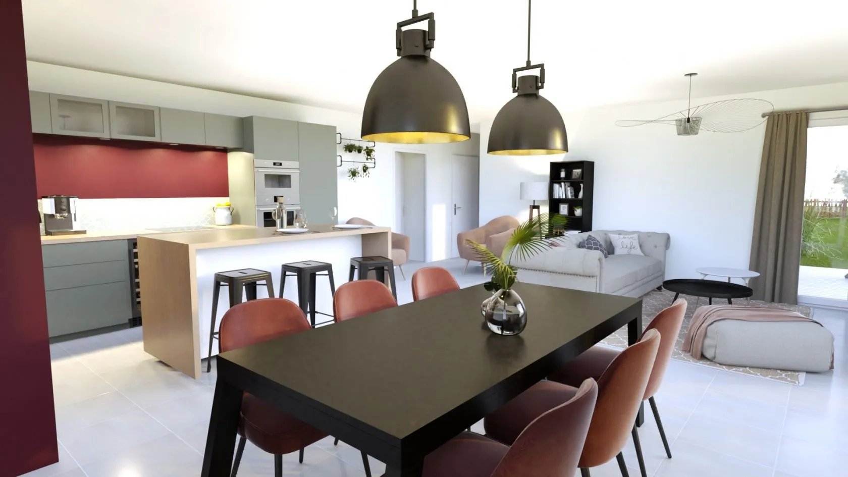 Maison neuve 105 m² à Grues (85580)