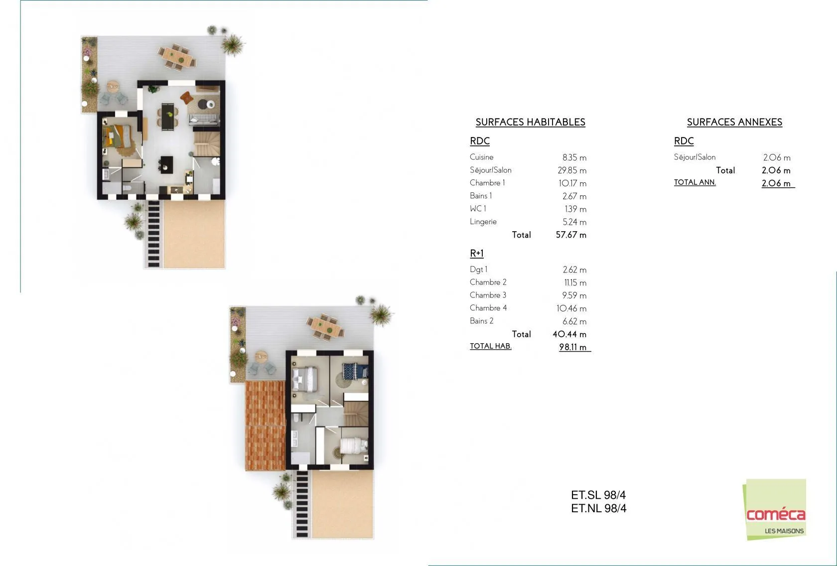 Maison neuve 98 m² à Thorigny (85480)