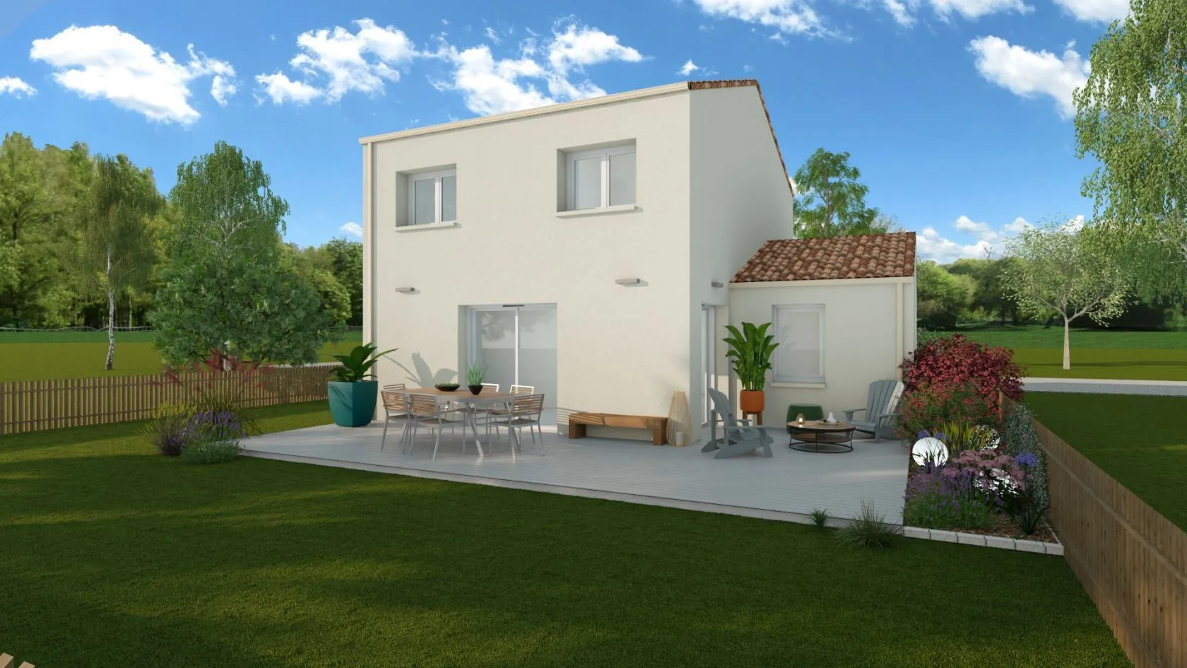 Maison neuve 98 m² à Thorigny (85480)