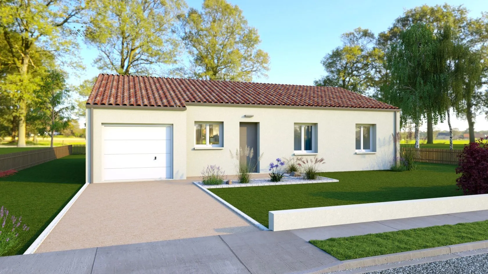 Maison neuve à Lège