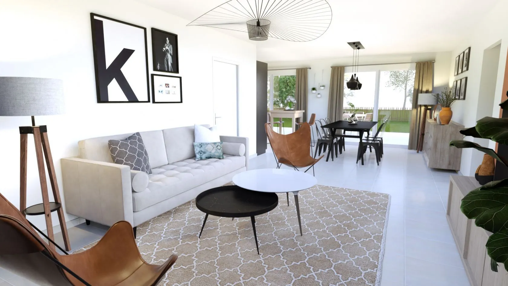 Maison neuve 104 m² à Chaillé-sous-les-Ormeaux (85310)