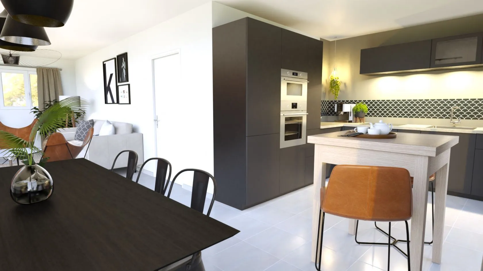 Maison neuve 104 m² à Chaillé-sous-les-Ormeaux (85310)