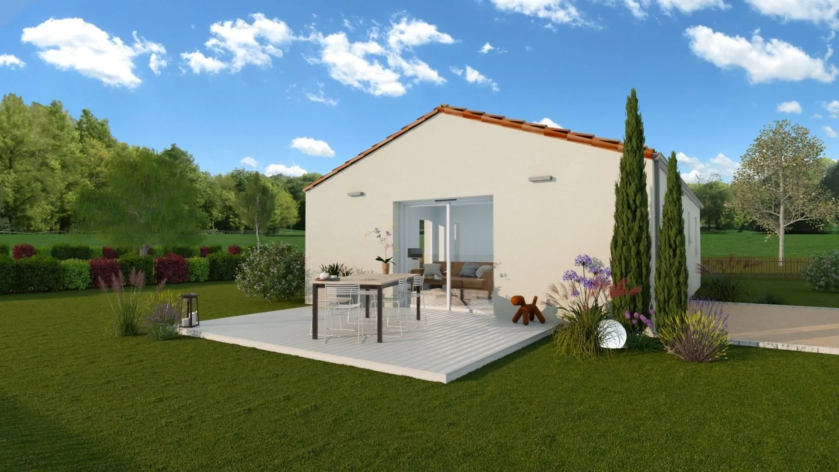 Maison neuve 64 m² à Saint-Gilles-Croix-de-Vie (85800)