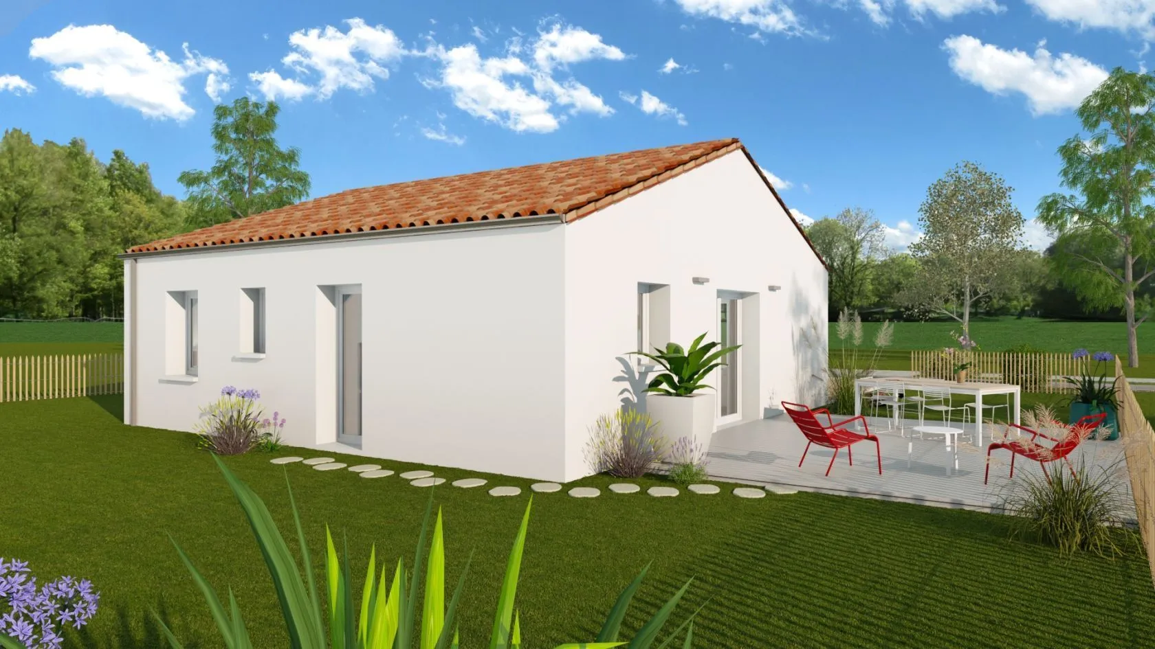 Maison neuve 73 m² à Commequiers (85220)