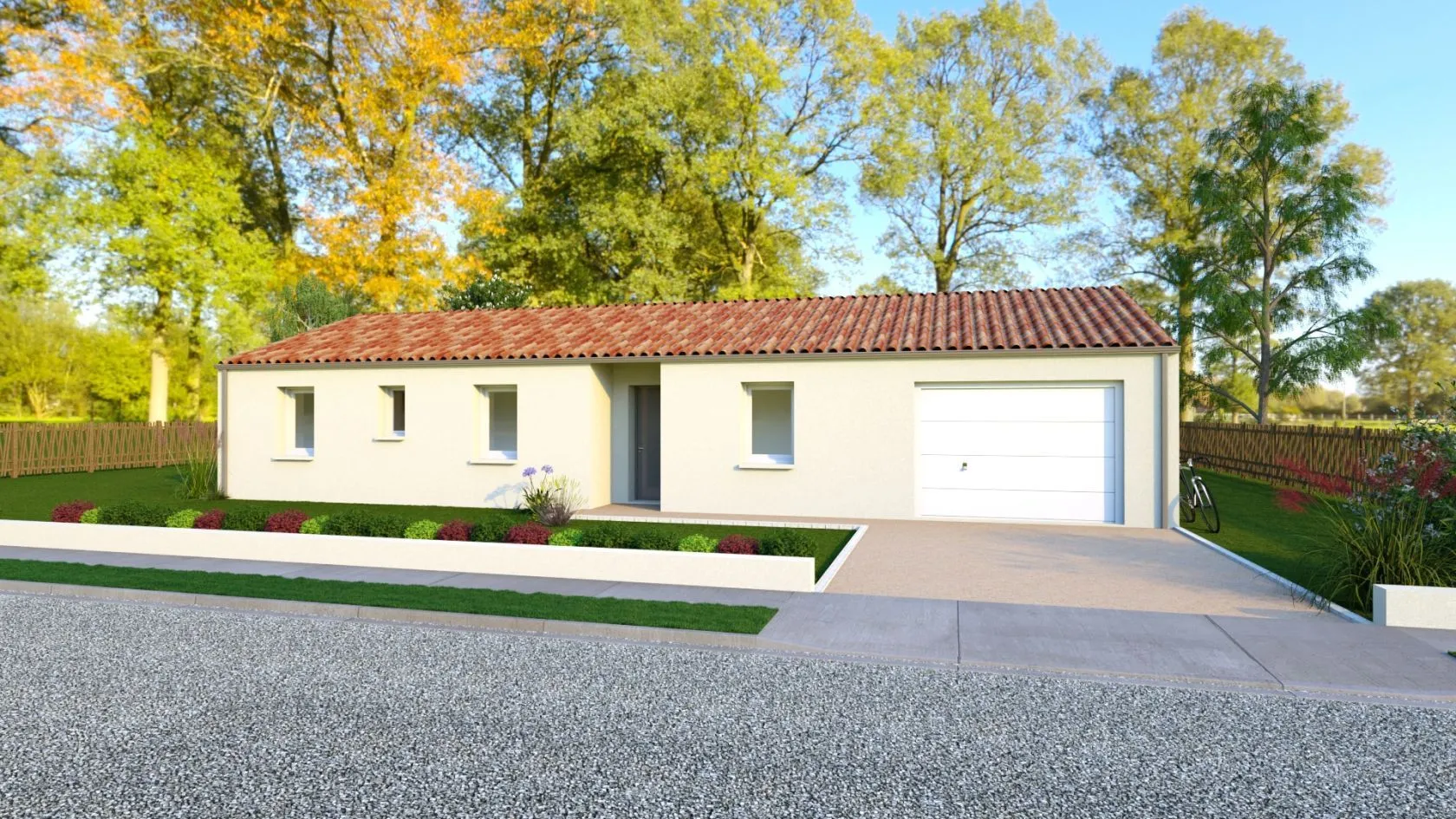 Maison neuve à Chauvé