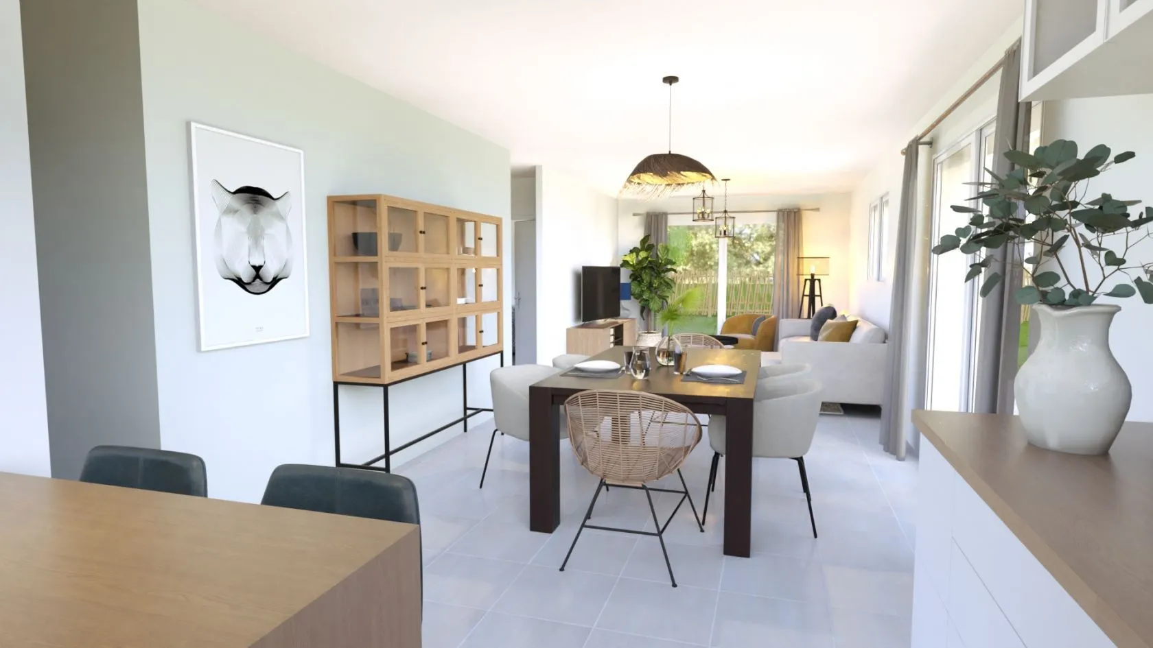 Maison neuve 83 m² à Bournezeau (85480)