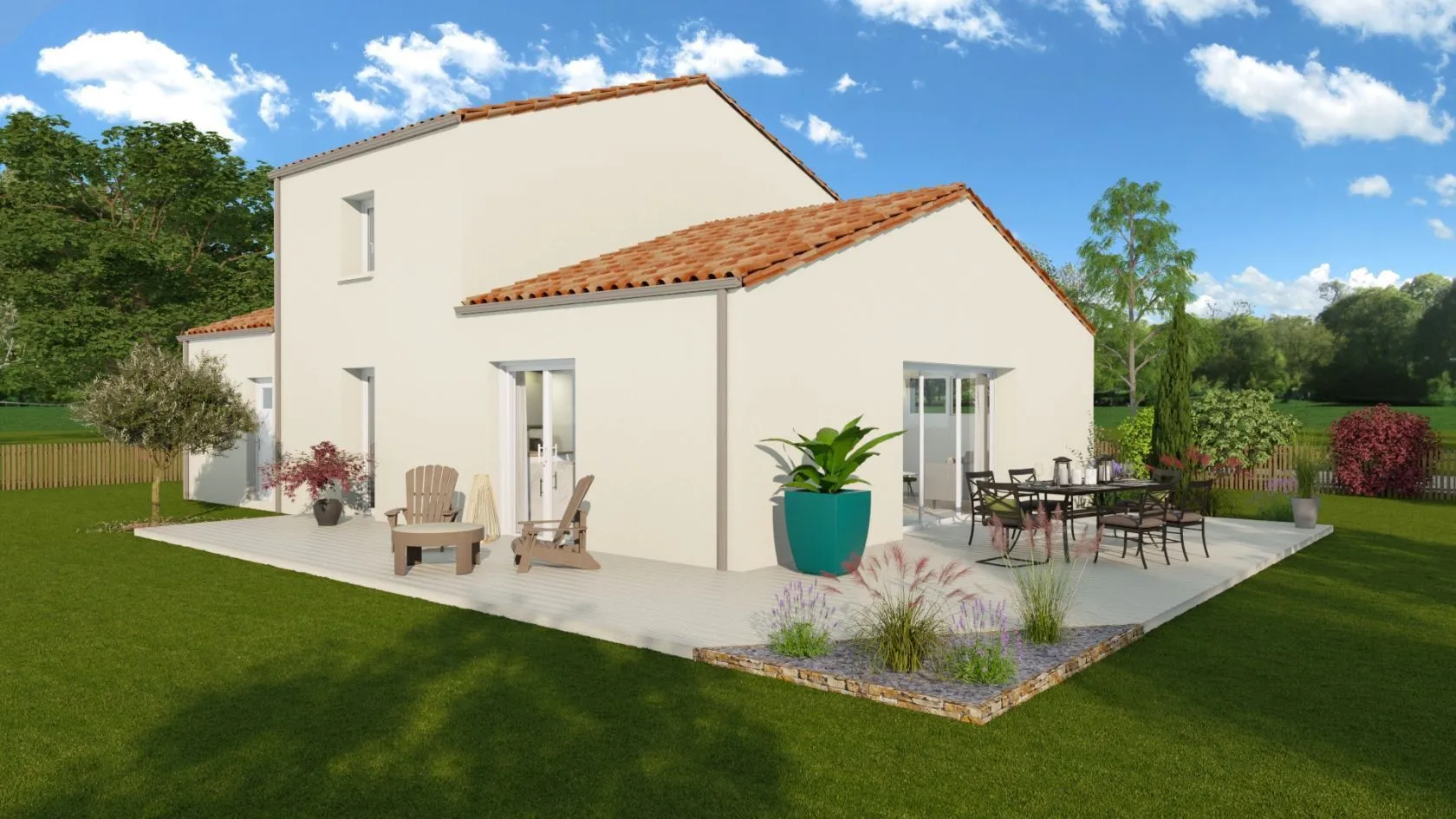 Maison neuve 102 m² à Magnils-Reigniers (85400)
