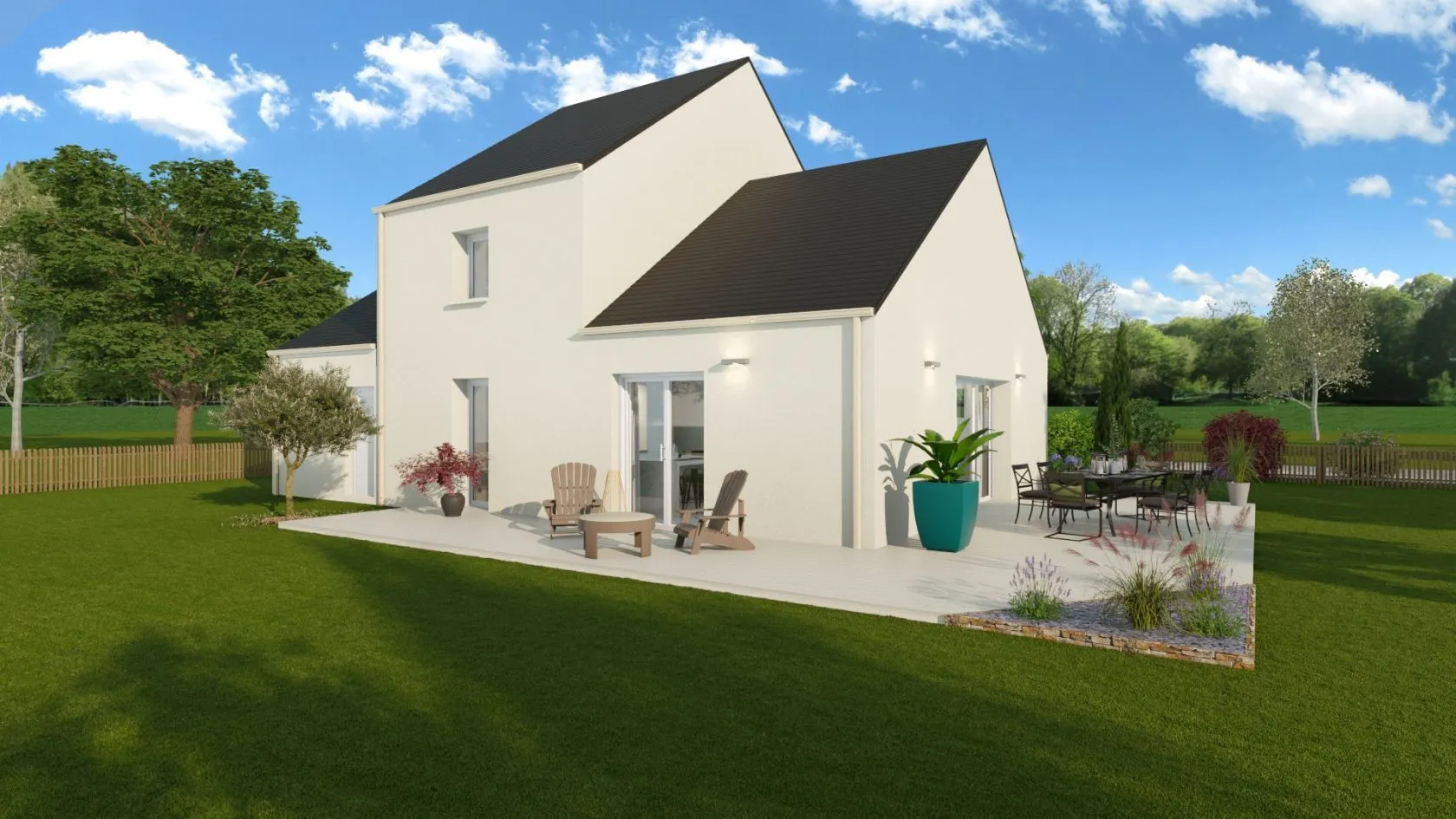 Maison neuve 102 m² à Machecoul (44270)