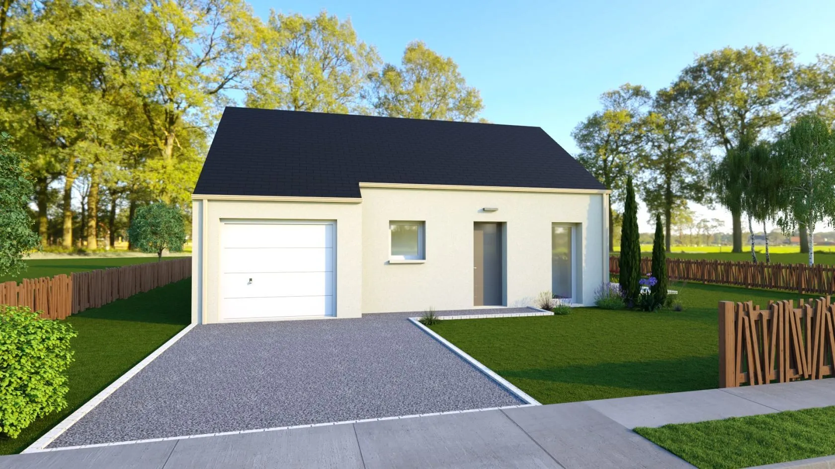 Maison neuve 105 m² à Rouans (44640)