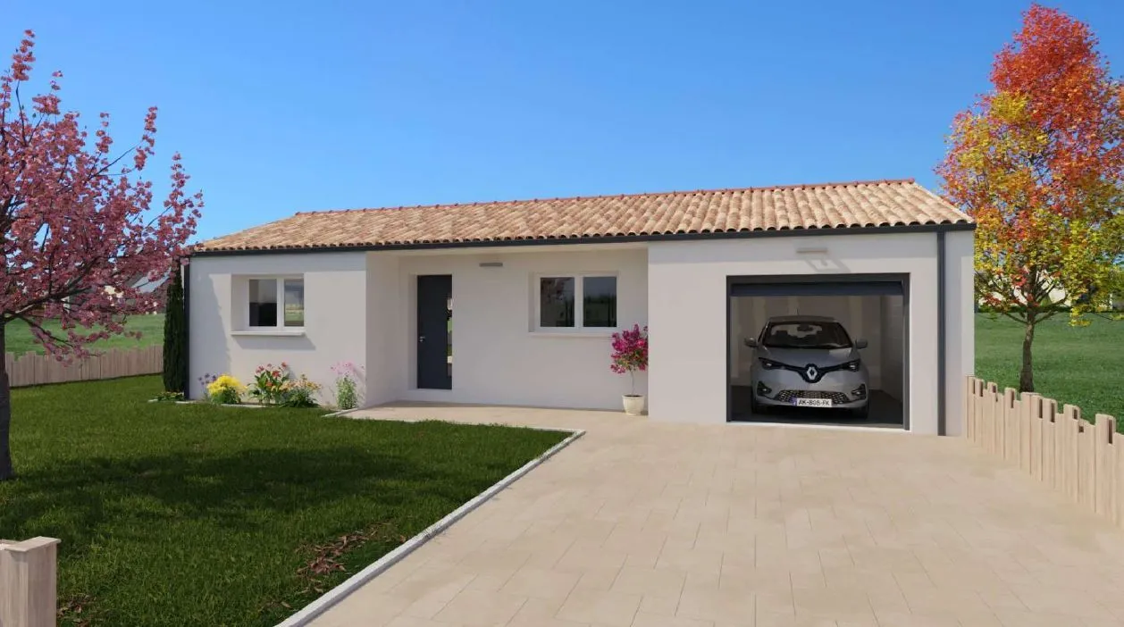 Maison neuve 89 m² à Bois-de-Céné (85710)