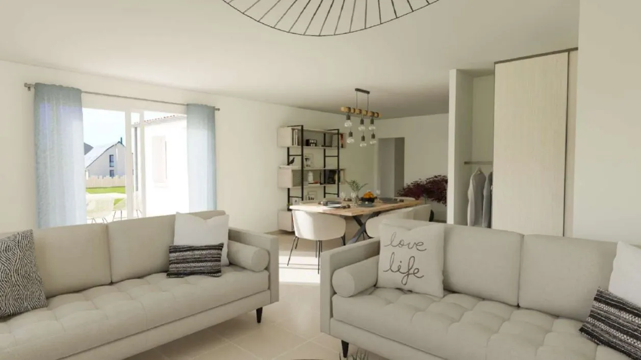 Maison neuve 89 m² à Bois-de-Céné (85710)