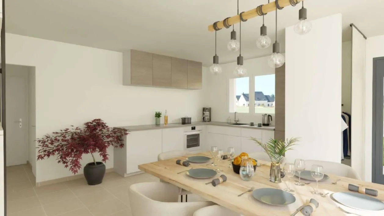 Maison neuve 89 m² à Bois-de-Céné (85710)