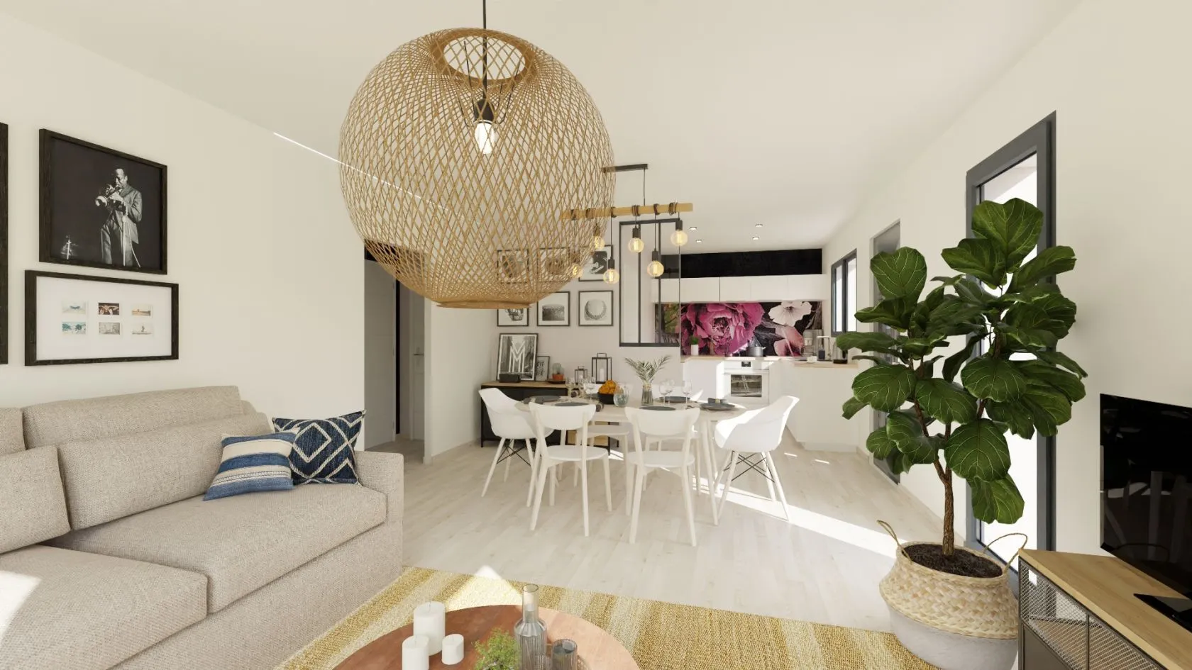 Maison neuve 60 m² à La Plaine-sur-Mer (44770)