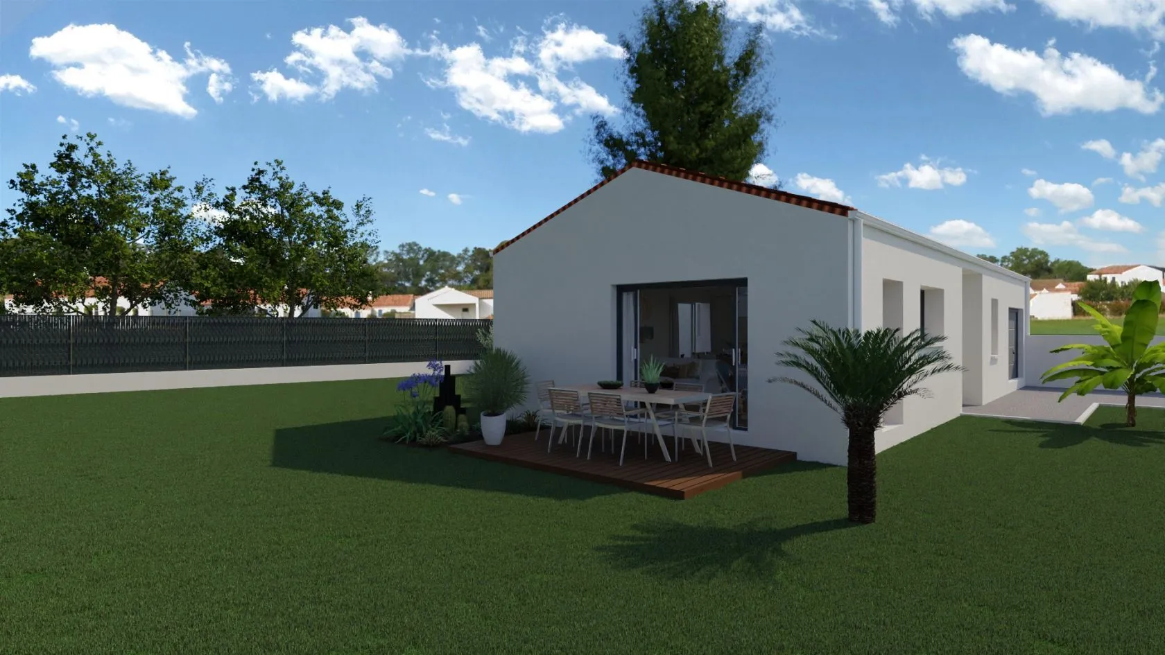 Maison neuve 93 m² à Sainte-Foy (85150)