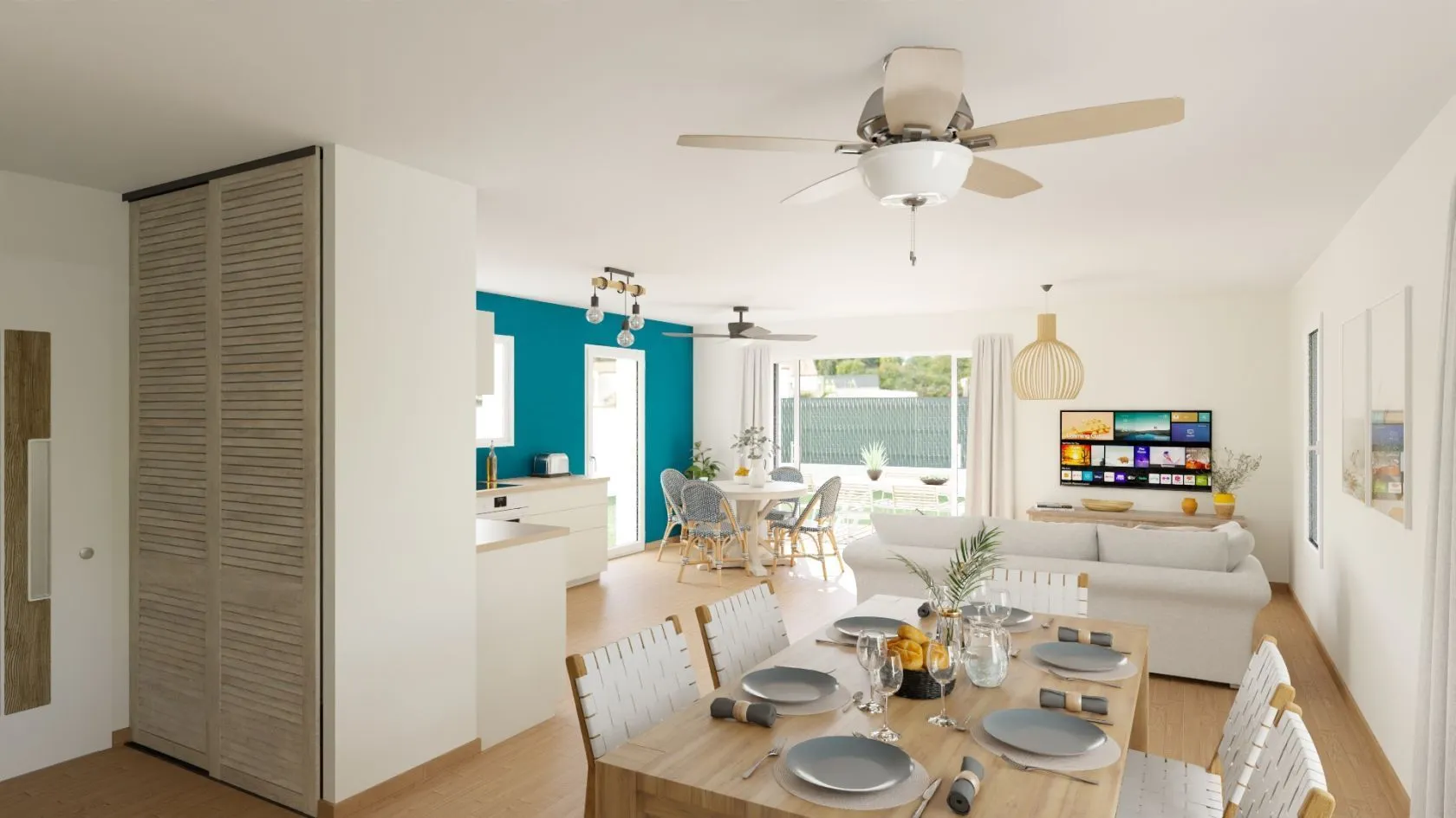 Maison neuve 93 m² à Sainte-Foy (85150)