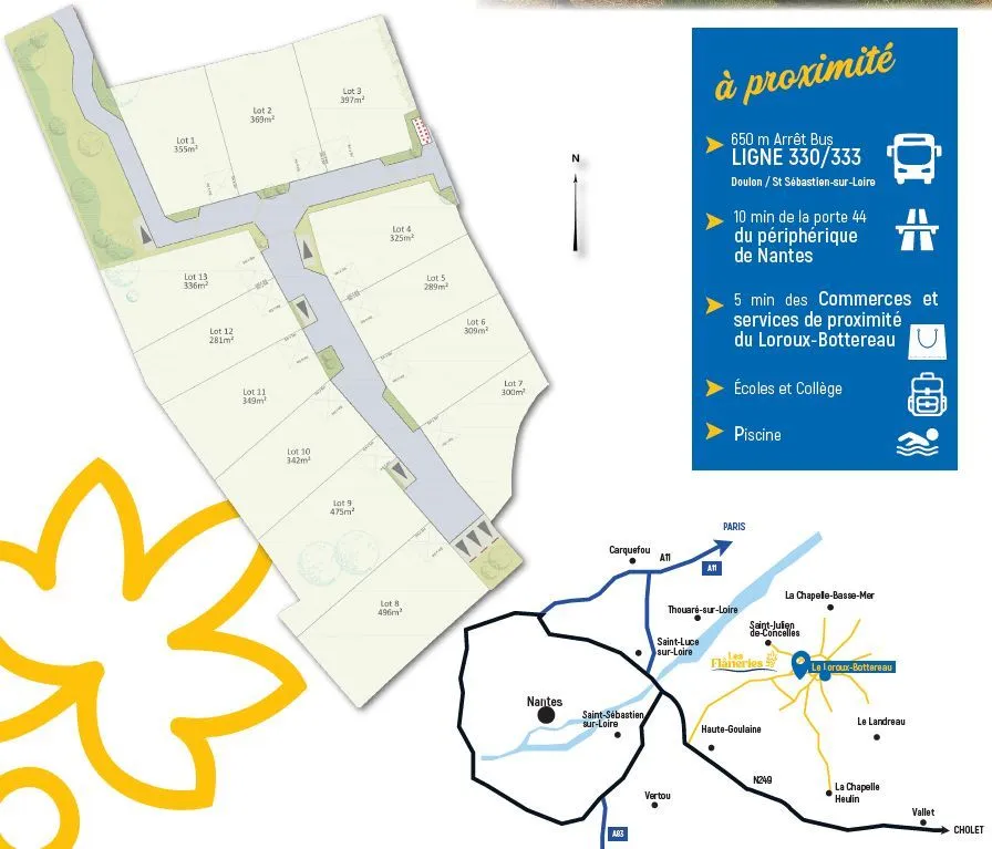 Maison neuve 86 m² au Loroux-Bottereau (44430)