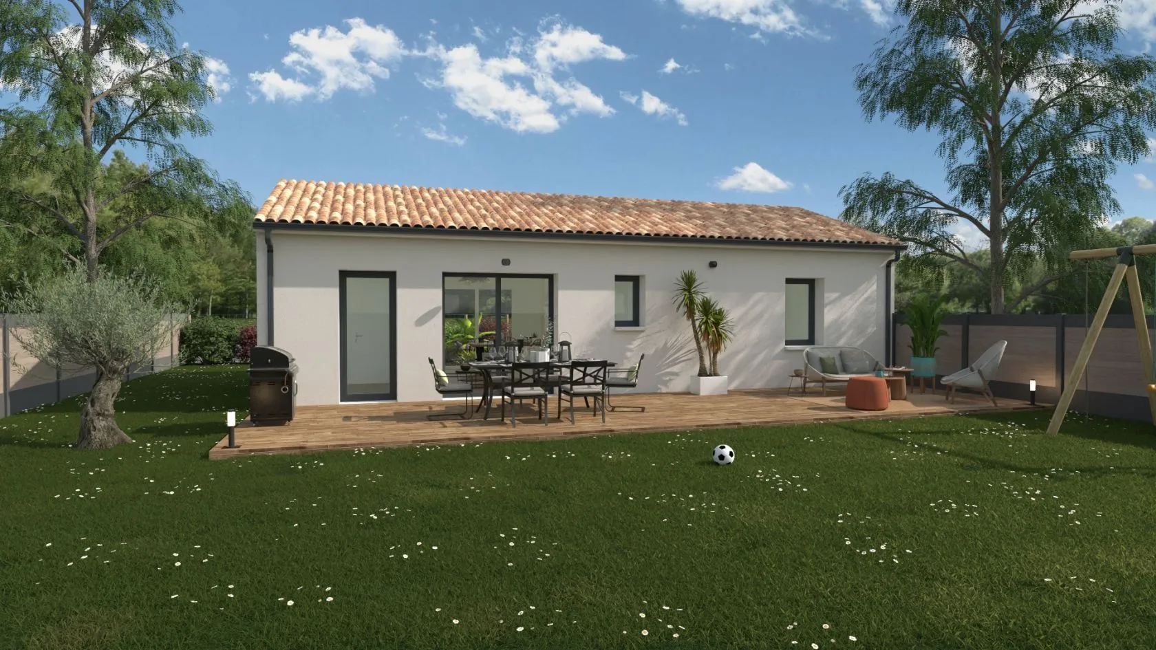 Maison neuve 66 m² au Bignon (44140)