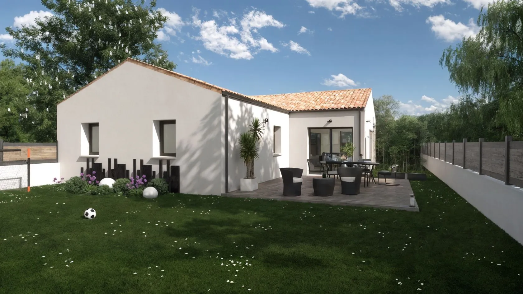 Maison neuve 86 m² au Pellerin (44640)