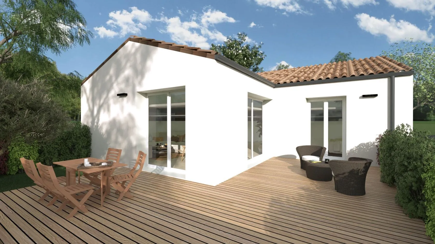 Maison neuve 80 m² à Arthon-en-Retz (44320)