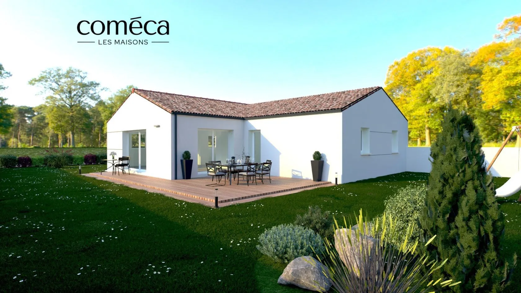 Maison neuve 99 m² à Sainte-Pazanne (44680)