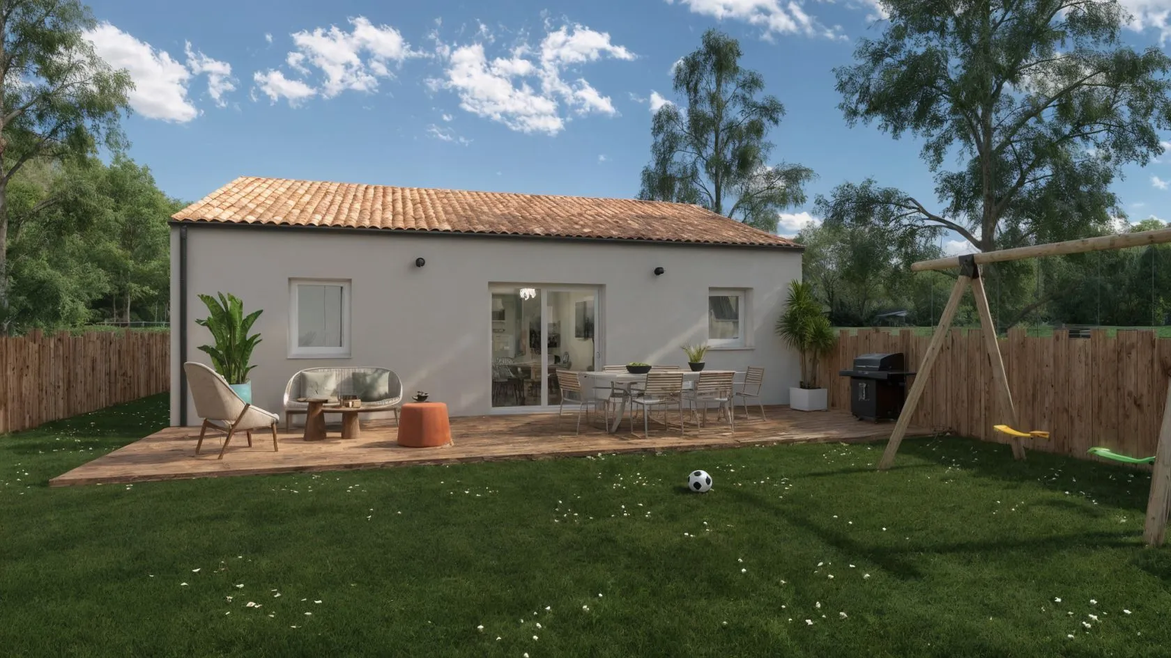 Maison neuve 66 m² à La Chevrolière (44118)
