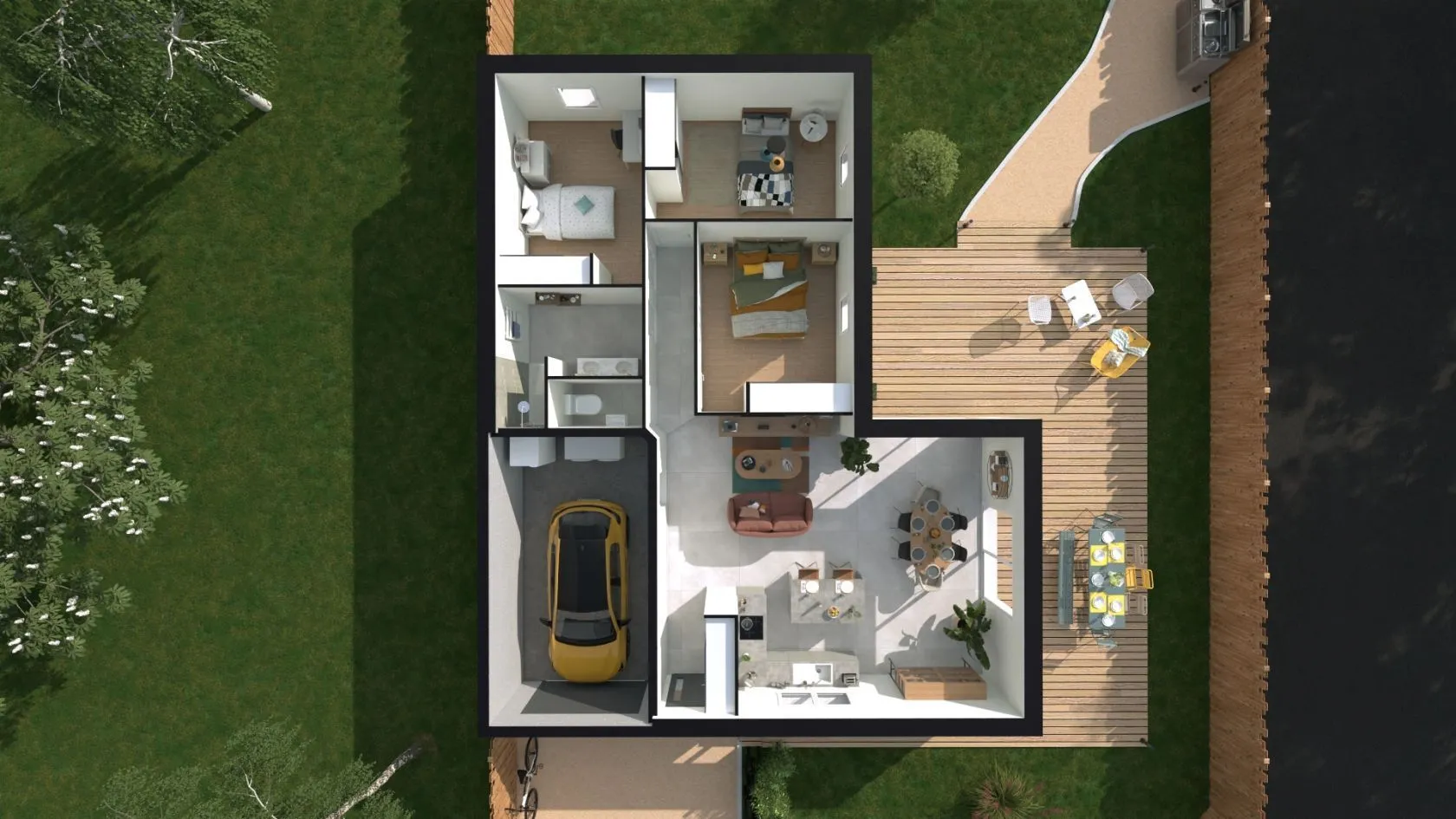 Maison neuve 85 m² à Chaumes-en-Retz (44320)