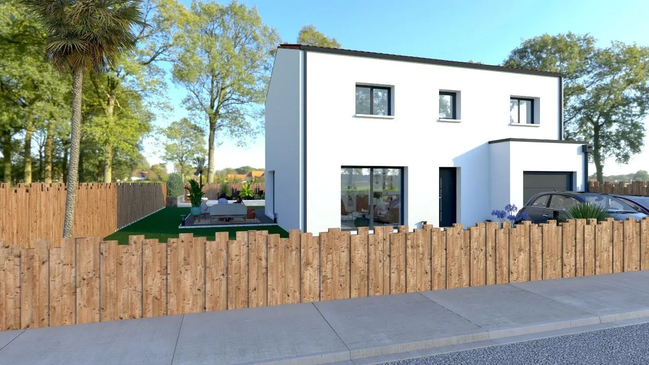 Maison neuve 130 m² à Sorinières (44840)