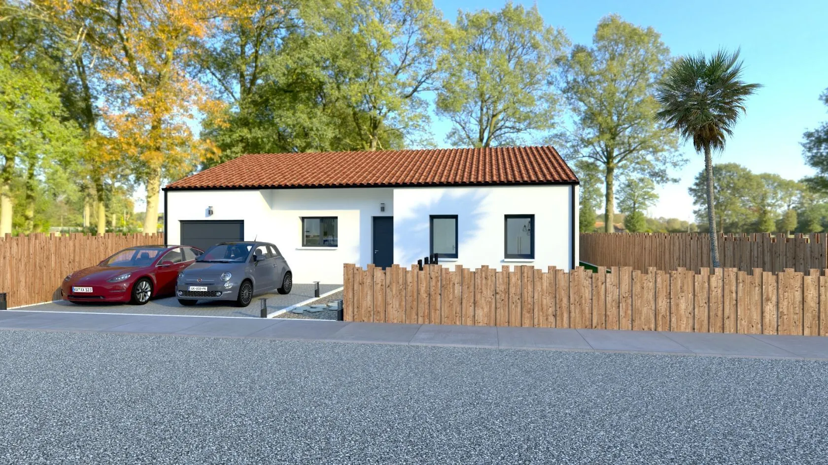 Maison neuve 120 m² à Saint-Hilaire-de-Chaléons (44680)