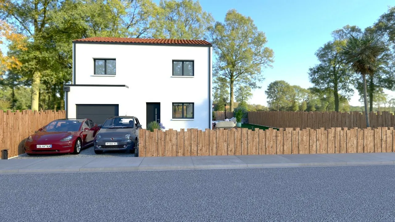 Maison neuve 100 m² à Geneston (44140)