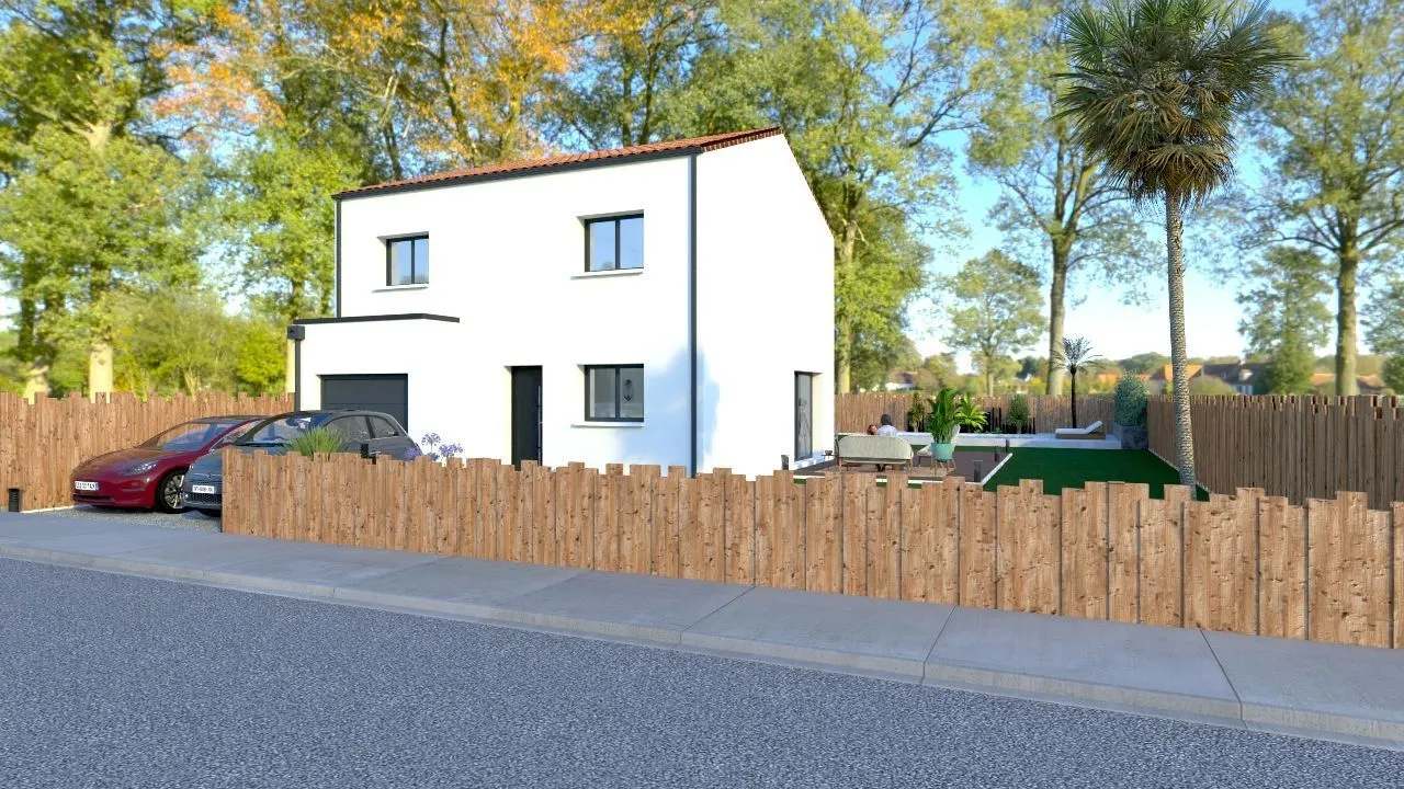 Maison neuve 100 m² à Geneston (44140)