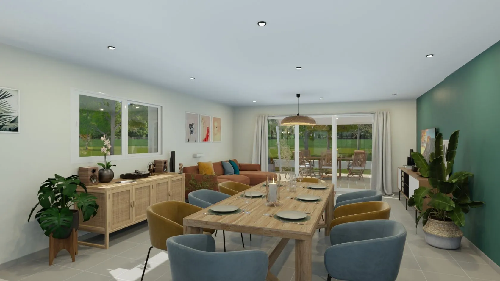 Maison neuve 135 m² à Bouaye (44830)
