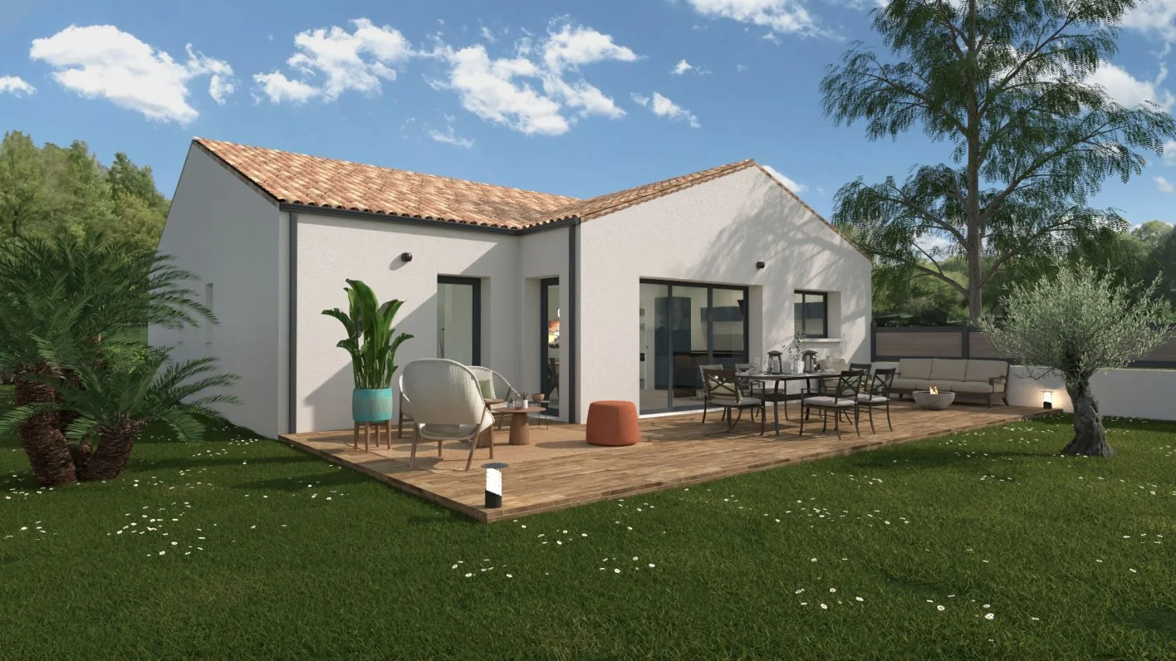 Maison neuve 106 m² au Bignon (44140)