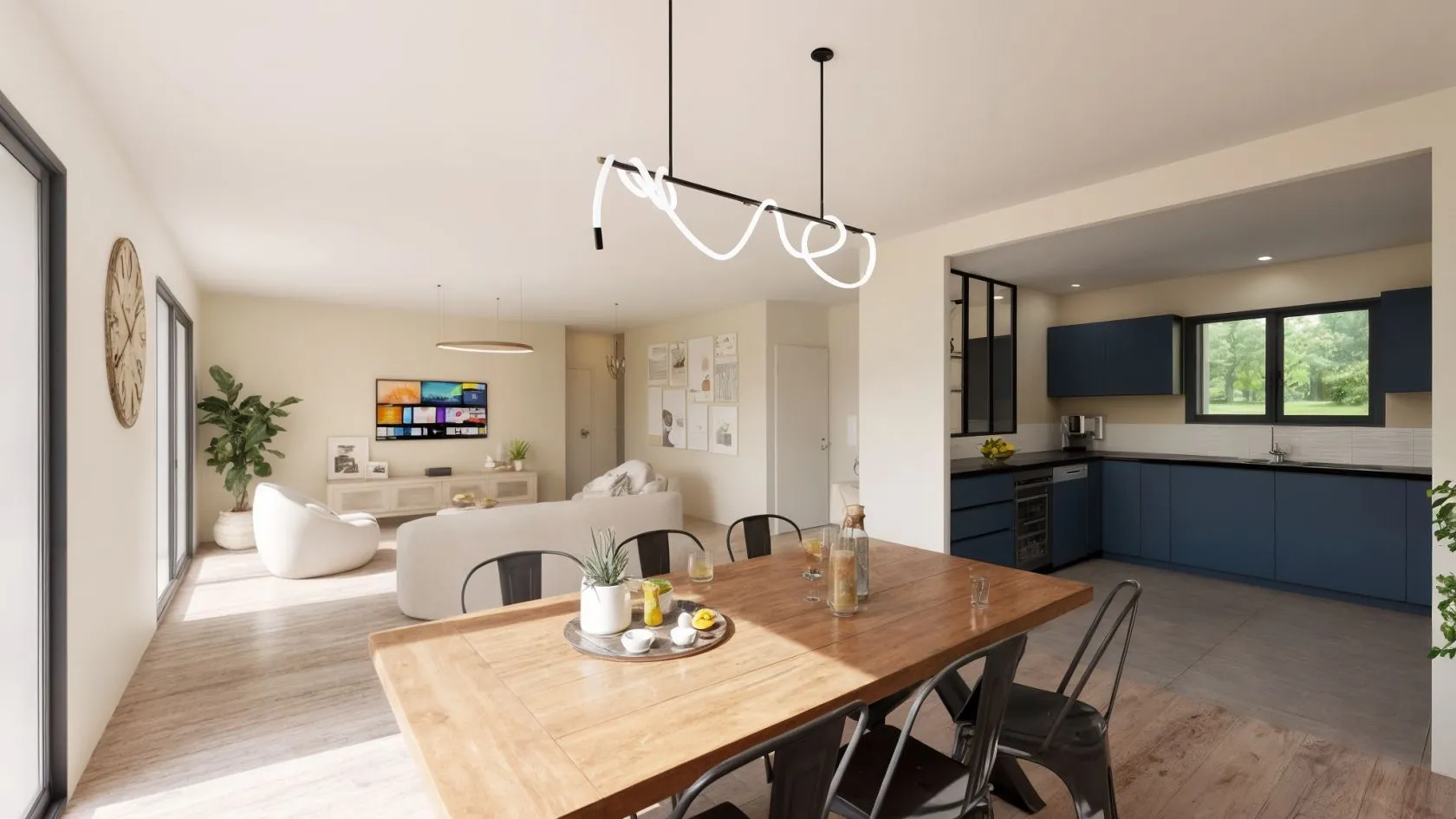 Maison neuve 104 m² à Saint-Mars-de-Coutais (44680)