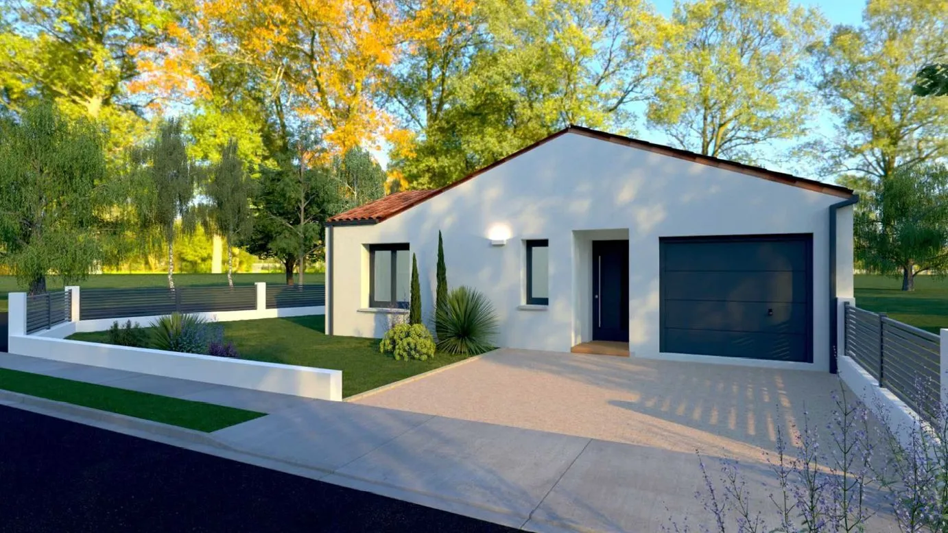 Maison neuve 72 m² à Bois-de-Céné (85710)