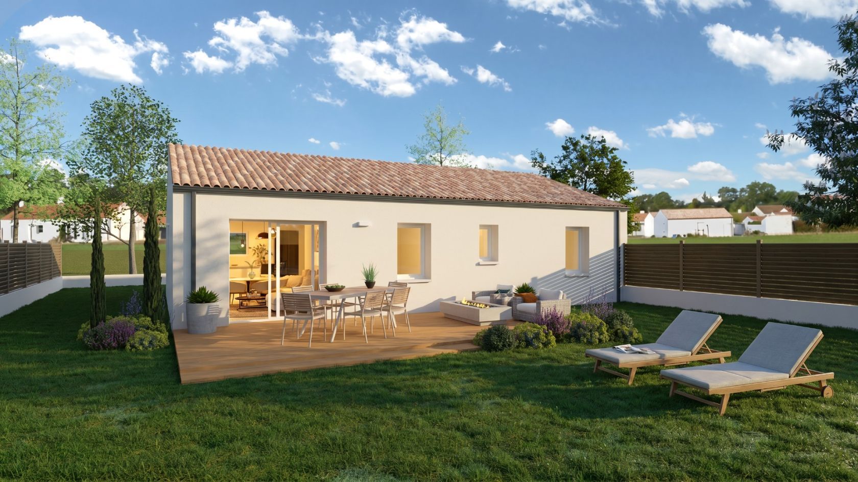 Maison neuve 73 m² à Sallertaine (85300)