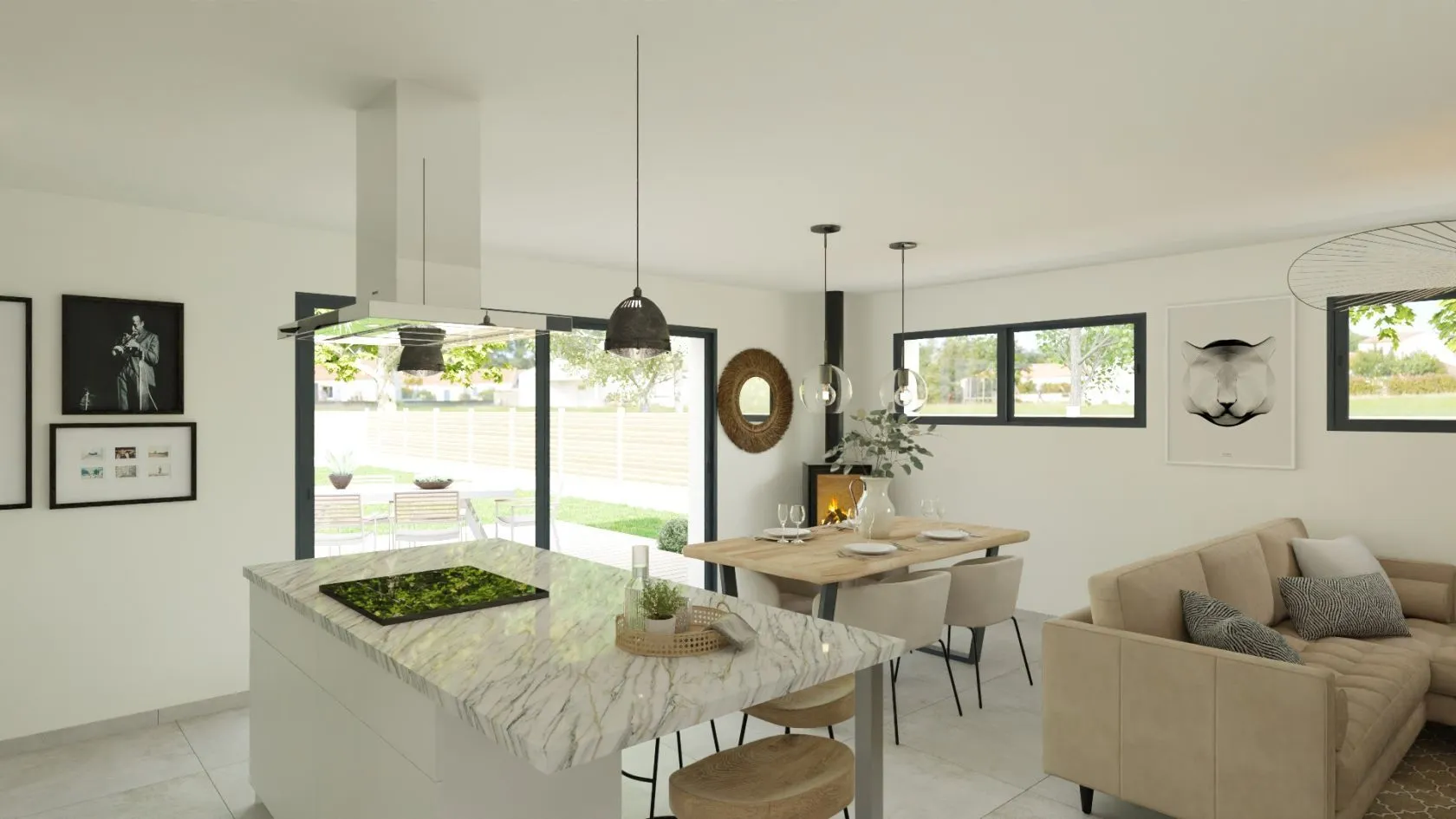 Maison neuve 93 m² à Challans (85300)