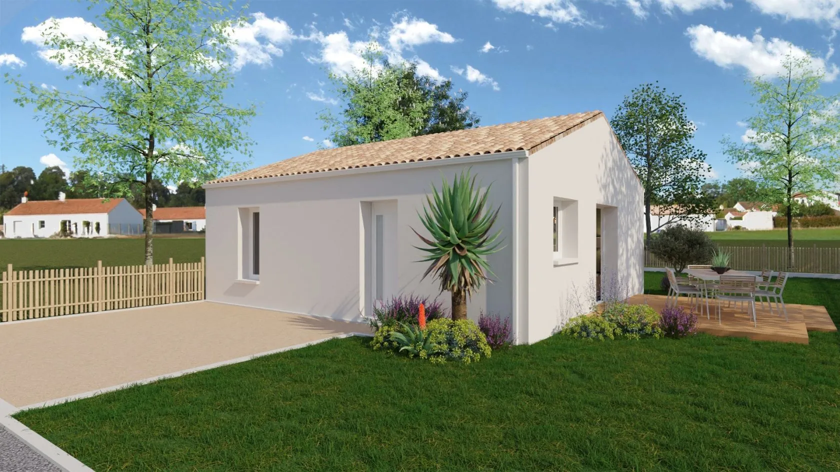 Maison neuve 50 m² à Bois-de-Céné (85710)
