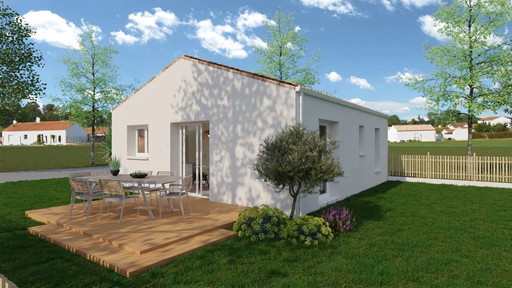 Maison neuve 50 m² à Bois-de-Céné (85710)