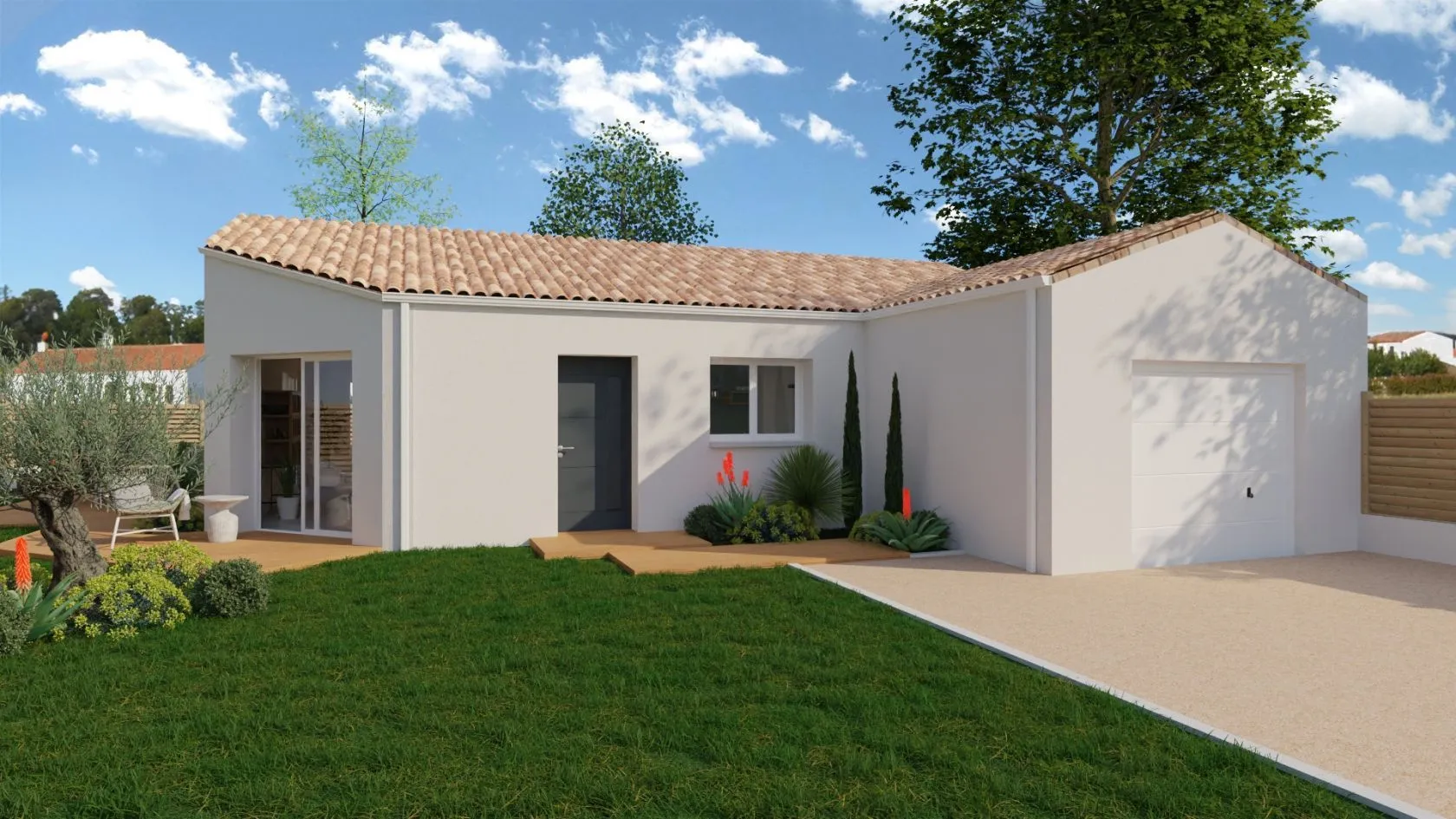 Maison neuve 86 m² à Challans (85300)