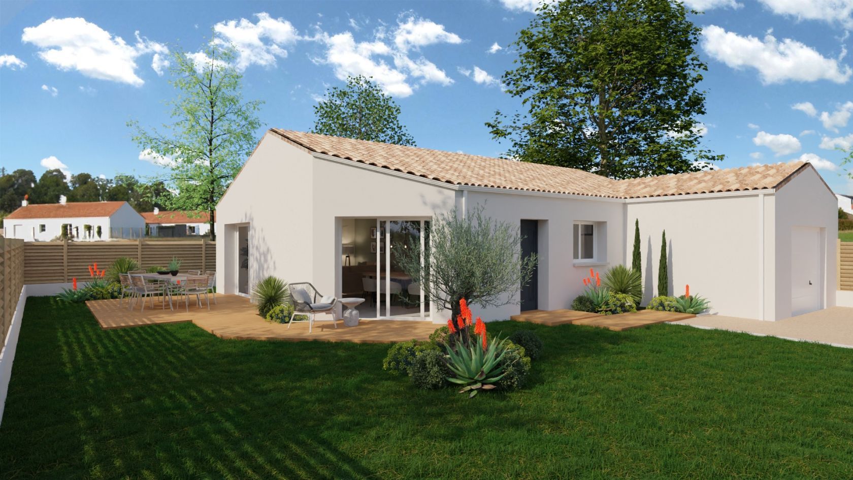 Maison neuve 86 m² à Challans (85300)